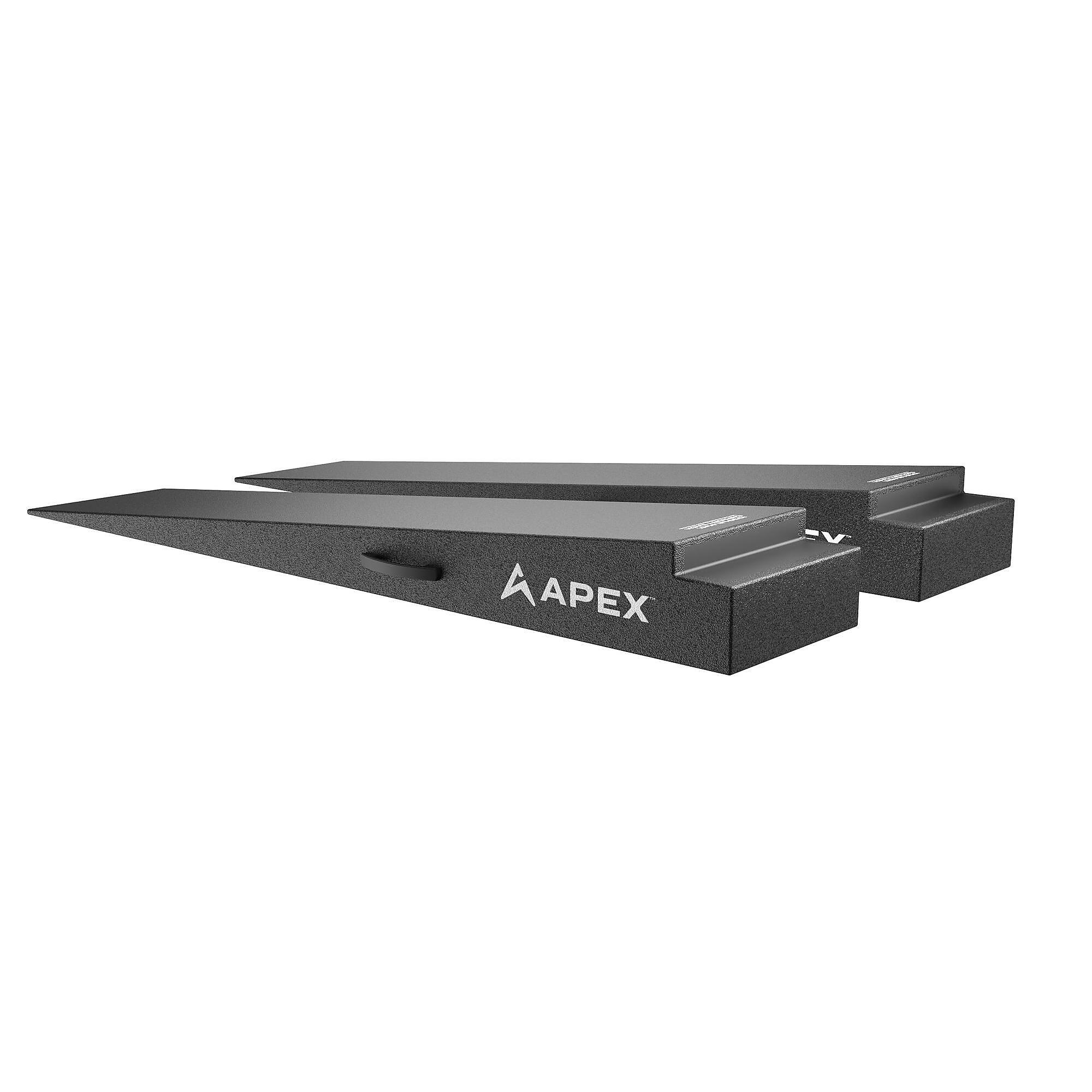 AR-670-55-TR 72" Lightweight Foam Trailer Ramp Kit 7” Height 5.5° Approach Angle Set of 2
